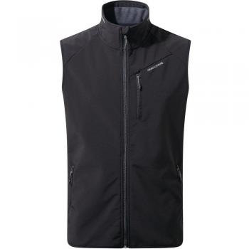 Craghoppers Baird Softshell Chaleco, Hombre, Negro, 3XL