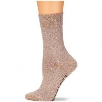 Hudson - Calcetines relaxed opacas para mujer, talla 35-36, color Beige