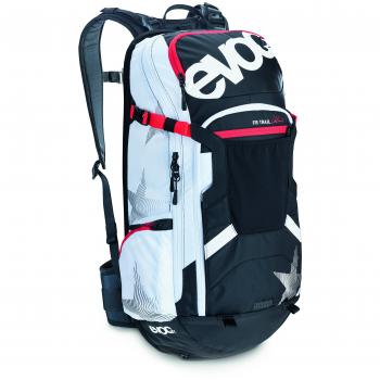 Evoc FR TRAIL UNLIMITED 20l - Mochila protector de espalda 20 Litros blanco y negro Talla:S-20 L