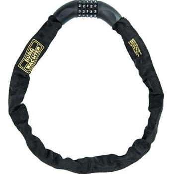 Candado de cadena BURG-WÄCHTER 280 C 90 negro con combinación, longitud 90 cm, diámetro de cable 6 mm