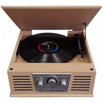 Sunstech PXR42CD - Giradiscos con 3 velocidades