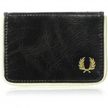Fred Perry Classic Cardholder Hombre Wallet Negro