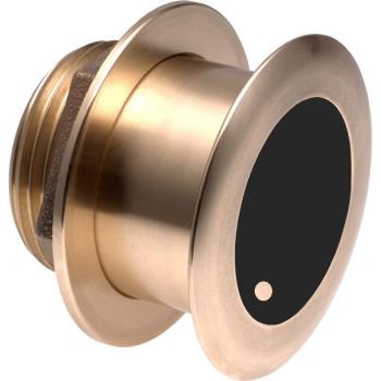GARMIN 010-12181-20 BRONZE THRU-HULL WIDE BEAM TRANSDUCER WITH DEPTH & TEMP - 0° TILT, 8-PIN - AIRMAR B175HW