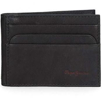 Pepe Jeans Fair Tarjetero Azul 9,5x7,5 cms Piel