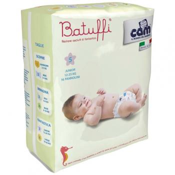 CAM Il Mondo del Bambino - art.‎V431 - Pañales - Talla 5, 11/25 kg - 16 Unidades