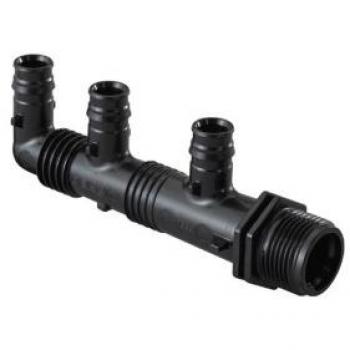 Colector Macho 3/4'' PPSU Q&E para PEX 1x20 + 3x16 c/c45 + 2x35 mm
