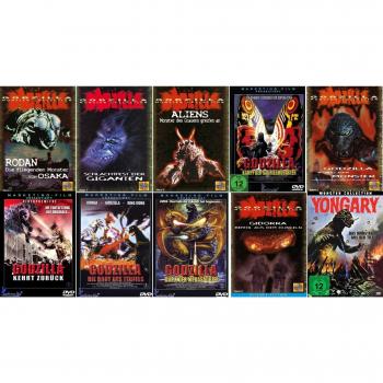 DIE GODZILLA BOX COLLECTION FAN EDITION - 10 Godzilla Klassiker zum Kinostart