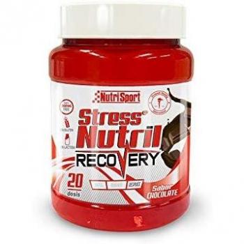 Nutrisport StressNutril Recovery, Batido para Recuperación Muscular, Sabor Chocolate, 800 g