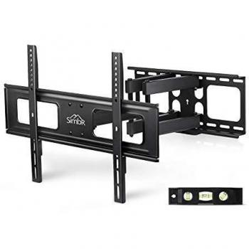SIMBR Soporte de pared para TV, Soporte de pared para pantalla de 32 - 70 LED / LCD / Plasma TV, Color negro, VESA máxima 600*400
