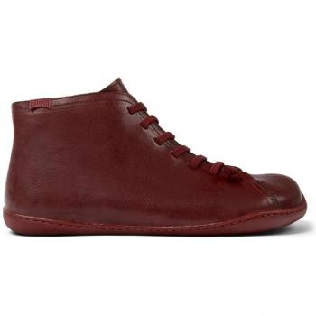 Camper Peu Cami Brown Calfskin Leather Men's Ankle Boots