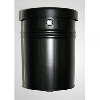 Contenedor mural para residuos cerrable 16L gris - Certeo Kaiserkraft
