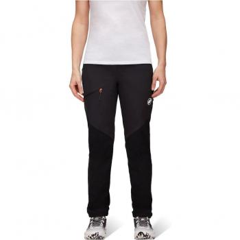 Mammut Courmayeur Women's Softshell Pants - Black, Regular Fit