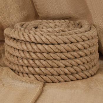 Cuerda de yute 25 m de longitud y 36 mm de grosor