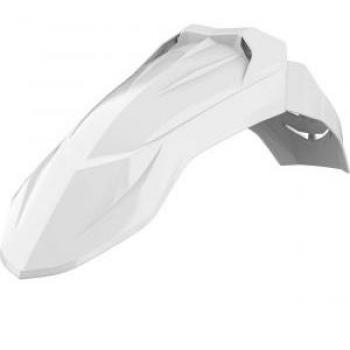 Guardabarros Delantero Polisport Off Road SM Blanco Sin Taladro