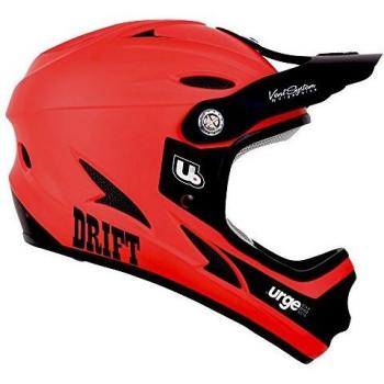 Urge Drift - Casco Integral, Color Rojo, Color Rojo, tamaño Extra-Large