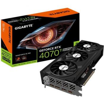 Gigabyte GeForce RTX 4070 Ti SUPER WINDFORCE OC 16GB NVIDIA Graphics Card