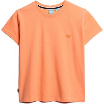 Camiseta de manga corta Superdry Essential Logo 90's naranja mujer