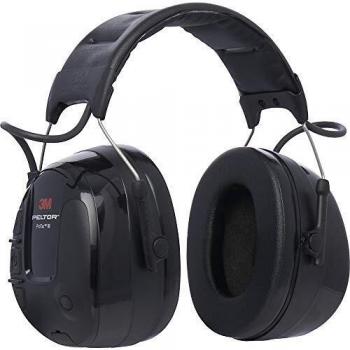 Auriculares Electrónicos Inalámbricos 3M PELTOR ProTac III, Atenuación SNR 32dB, Color Negro