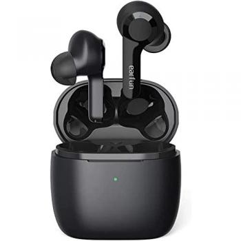 EarFun Air - Auriculares in-Ear Bluetooth® Hi-Fi con Control de Volumen y Cancelación de Ruido, Color Negro