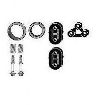 Kit de montaje para sistema de escape HJS 82 43 8054 para HONDA CIVIC 7 Hatchback