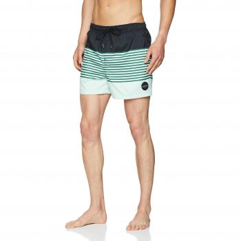 Quiksilver Revolution 15 Bañador, Hombre, Black, XL