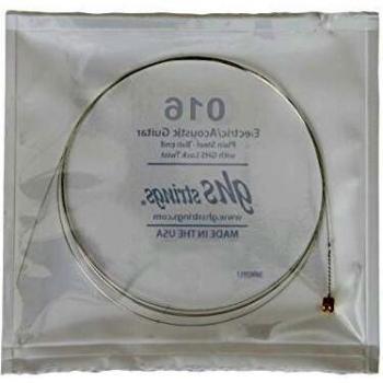 GHS Plain Steel Electric/Acoustic Guitar Single String .016