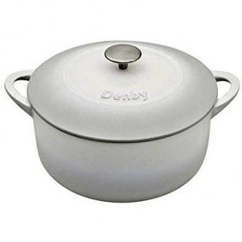Denby CINC-590 - Cacerola redonda de hierro fundido