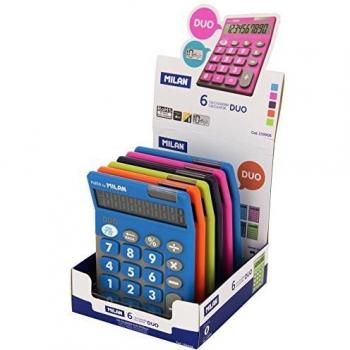 Milan 159906 Touch - Pack calculadoras, blanco