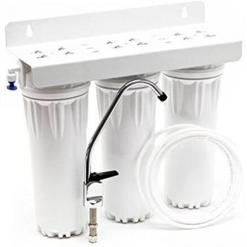 Filtro de Agua 3 Etapas Naturewater NW-PR303 con Cartucho de Sedimentos y Carbón Activado