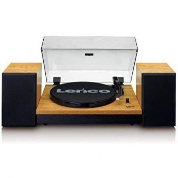 Lenco LS-300 Wood Bluetooth Tocadiscos, Madera