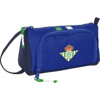 Portatodo con Bolsillo y Cremalleras Real Betis Balompie - Safta