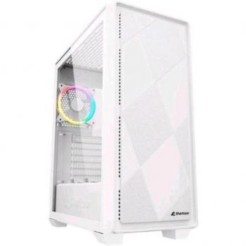 Sharkoon VS8 RGB Midi Tower Cristal Templado USB-C 3.2 Blanca