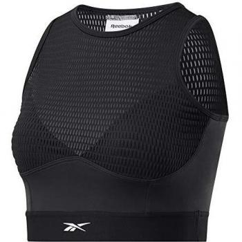 Reebok TS Crop Perf Top, Mujer, Negro, M
