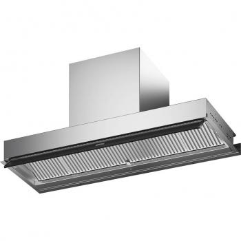 Campana Extractora Franke 90 cm Inoxidable/Cristal Negro con Grupo Filtrante de 3 Velocidades + Intensiva y Anticondensación