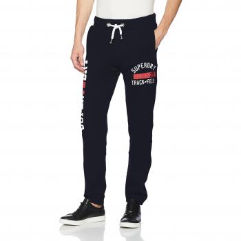 Superdry Trackster Jogger, Pantalones Deportivos para Hombre, Blu