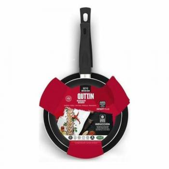 Set de Sartenes Antiadherentes Quttin Infinity Plus - 2 Unidades de Aluminio Forjado, Resistentes y Versátiles, Apta para Todo Tipo de Cocinas