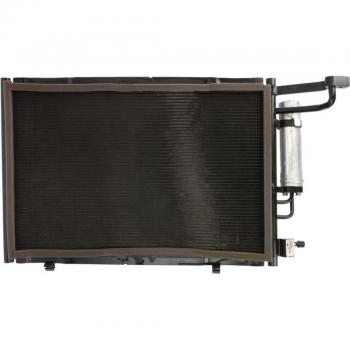 Condensador de aire acondicionado THERMOTEC KTT110629 con secador, dimensiones 570 x 350 mm, diámetro de conexión 16 mm, compatible con FORD Ecosport Mk2 y FIESTA 6