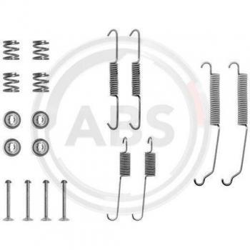 Kit de Reparación ABS con Ajuste Automático y Accesorios para Zapatas de Freno 0701Q