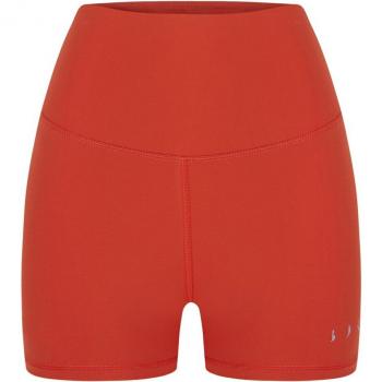 Short de mujer Star Born Living Yoga - Naranja L, características: tejido ligero y transpirable, diseño cómodo para yoga y actividades físicas, cintura elástica, corte moderno
