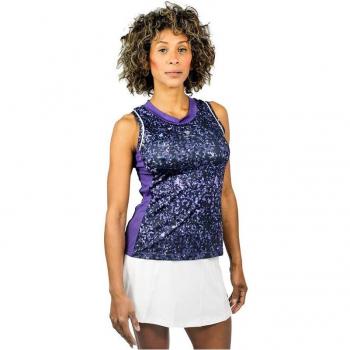 Camiseta de Tirantes Mujer Cartri Eshe Pádel Violeta