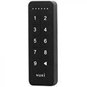 Nuki Keypad, cerradura inteligente con código, extensión smart para el Nuki Smart Lock, cerrar para códigos de acceso de 6 dígitos, abrepuertas con código, cerradura bluetooth, Nuki Smart Home