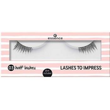 Essence - pestañas lashes to impress - 03 half lashes.