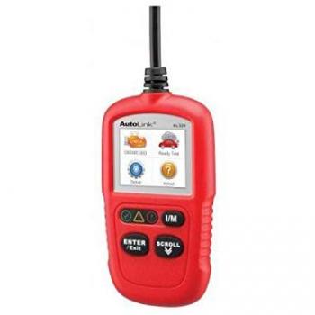 Herramienta de Diagnóstico Multimarca Autel AutoLink AL329 OBD-II con Conexión USB Mini 2.0 para Motor