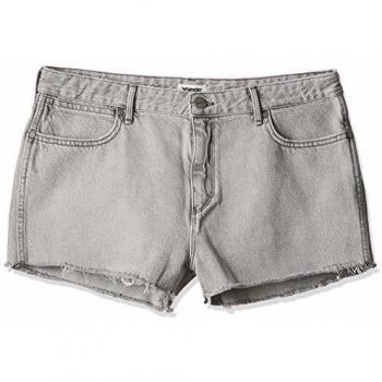 Wrangler Boyfriend Short Pantalones cortos, Gris