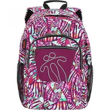 Totto MA04ECO021-1810N-7ML Morral Acuareles Mochila Infantil, 44 cm, Multicolor