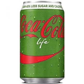 Coca Cola Life - Refresco con gas, 330 ml, 1 unidad