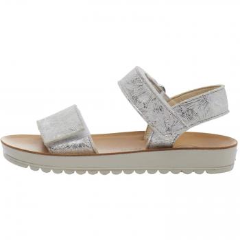 Naturino Girls' Fashion Sandals Silver Silver 9 UK Silver Size: 9 UK