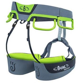 Beal Instinct - Arnés de escalada, color verde, talla M