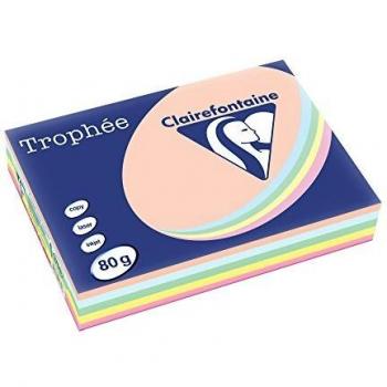 Clairefontaine Trophée - Resma de papel, 80 gr/m², 500 hojas, A4