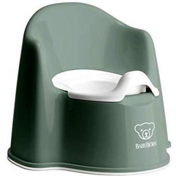 BABYBJÖRN Orinal Sillón, Verde profundo/Blanco